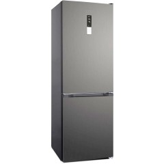 Robin Ψυγειοκαταψύκτης 322lt Total NoFrost Υ185.5xΠ59.5xΒ63.5εκ. Inox RB-484 IX